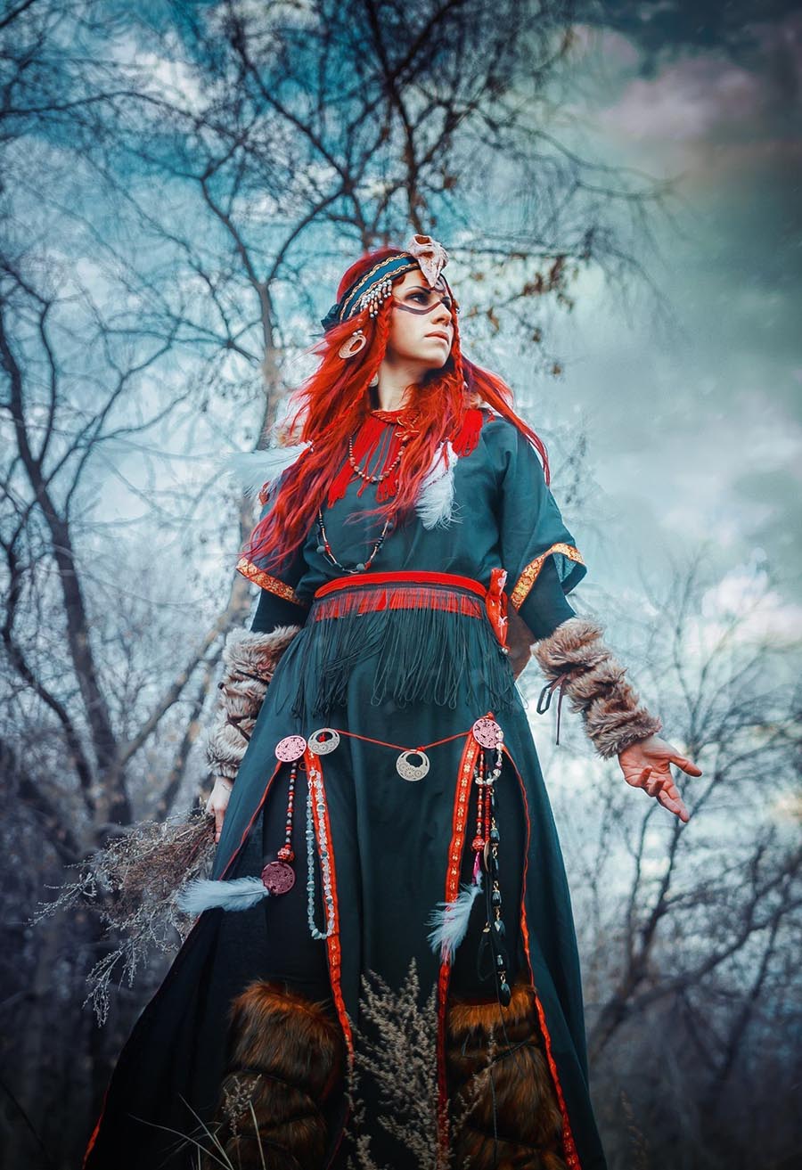 Girls in Slavic costumes underwear in Chihuahua